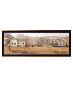 English Elm "peaceful Homestead" Billy Jacobs Framed Canvas Art Rustic Farmhouse Wall Decor B06788865