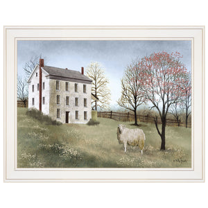 English Elm "spring at White House Farm" Billy Jacobs Pastoral Wall Art Ready to Hang B06785479