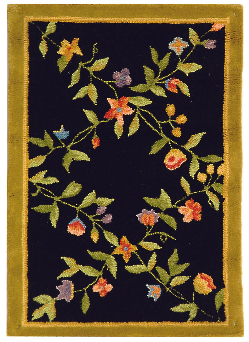 Safavieh Berkeley Elegant Floral Area Rug - Luxurious Wool Pile For Hallways And Entryways, Timeless Design Assorted Wool Pile Bk147b-28