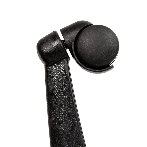 English Elm Warfield Mid-Back Ergonomic Office Chair with Flip-Up Arms and Breathable Mesh for Ultimate Comfort Black Mesh/Black Frame BL-8801X-BK-GG