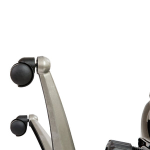 English Elm Warfield Mid-Back Ergonomic Office Chair with Flip-Up Arms and Breathable Mesh for Ultimate Comfort Black Mesh/Graphite Silver Frame BL-8801X-BK-GR-GG