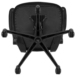 English Elm Kelista Ergonomic Swivel Office Chair with Mesh Back, Adjustable Height & Flip-Up Arms for Comfort Black Mesh/Black Frame BL-X-5M-BK-GG