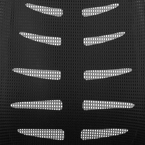 English Elm Kale High Back Ergonomic Executive Chair - Adjustable Mesh Comfort, Flip-Up Arms & Lumbar Support BL-ZP-809-BK-GG