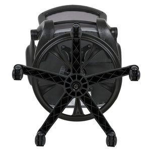 English Elm Kale Ergonomic Drafting Chair with Adjustable Foot Ring and Flip-Up Arms for Maximum Comfort Dark Gray BL-ZP-8805D-DKGY-GG