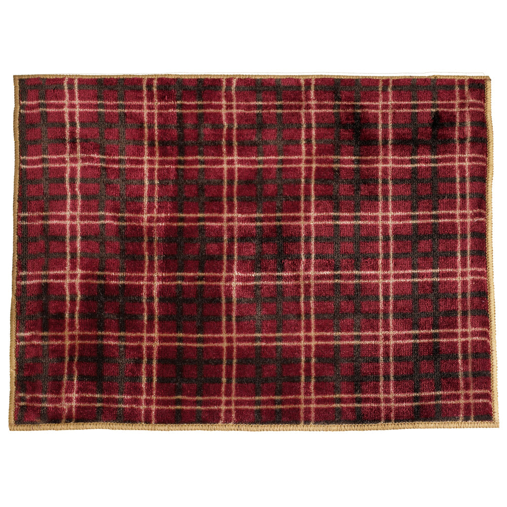 Hiend Accents High Country Rug - Soft Premium Acrylic With Slip-resistant Backing For Rustic Lodge Decor Multi 100% Premium Arylic,Latex Backing Bl1001-os-pl