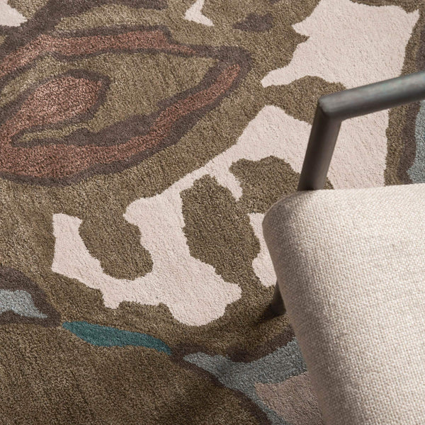 Jaipur Living Jaipur Living Wool Viscose Hand Tufted Watercolor Floral Rug for Bedroom or Room RUG112720