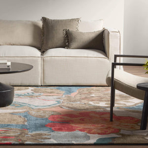 Jaipur Living Jaipur Living Wool Viscose Hand Tufted Watercolor Floral Rug for Bedroom or Room RUG112720