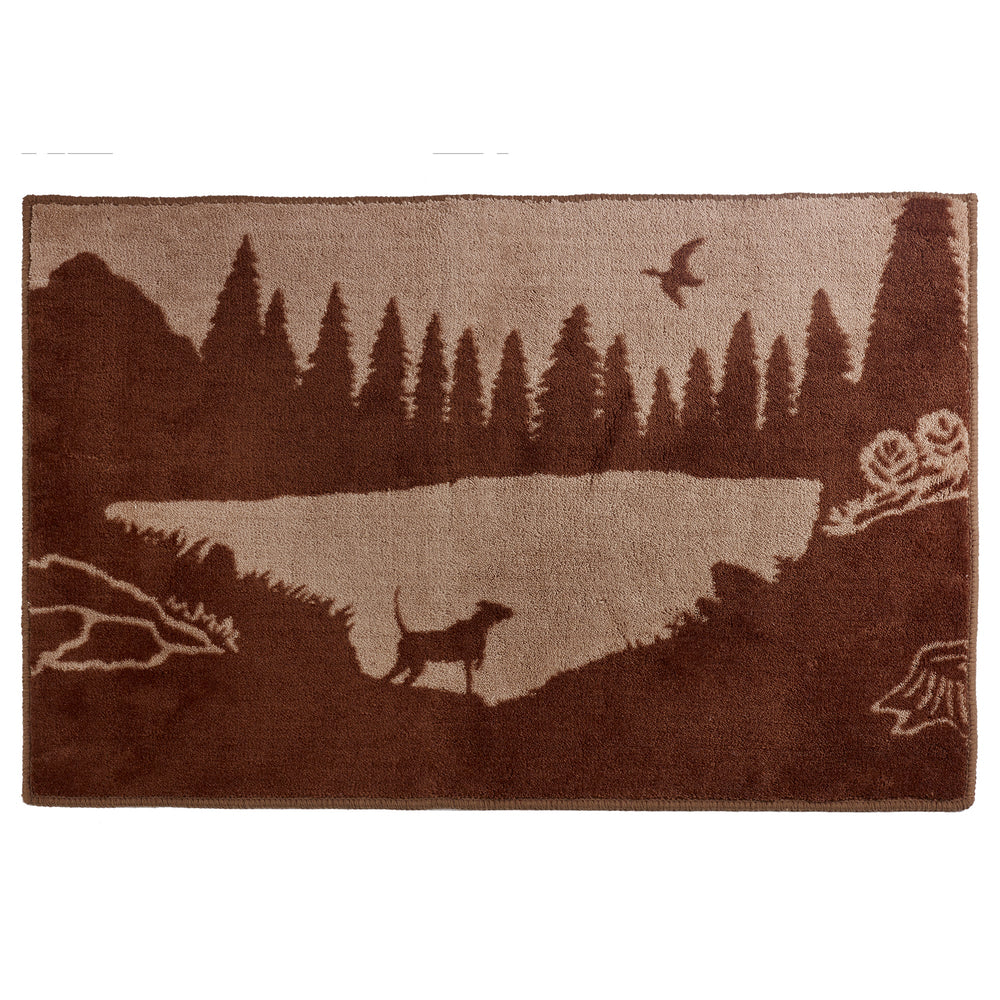 Hiend Accents Jasper Lakeshore Rug - Elevate Your Lakeside Retreat With Rustic Charm And Slip-resistant Comfort Multi 100% Premium Arylic,Latex Backing Bl1890-tt-oc