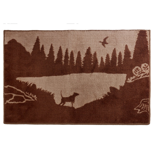 Hiend Accents Jasper Lakeshore Rug - Elevate Your Lakeside Retreat With Rustic Charm And Slip-resistant Comfort Multi 100% Premium Arylic,Latex Backing Bl1890-tt-oc