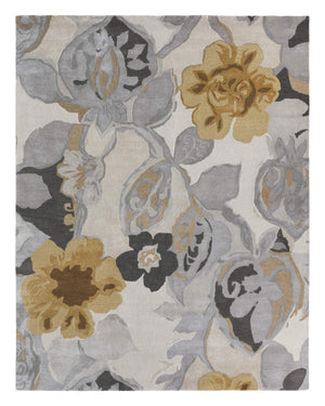 Jaipur Living Jaipur Living Hand-tufted Wool Viscose Floral Area Rug Watercolor Blooms Entryway RUG100540