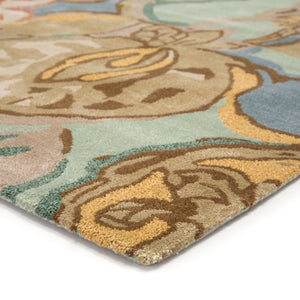 Jaipur Living Jaipur Living Floral Hand Tufted Wool Viscose Area Rug Watercolor Botanical Plush Pile RUG100569