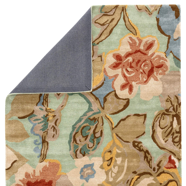 Jaipur Living Jaipur Living Hand Tufted Wool Viscose Floral Area Rug Watercolor Blooms Bohemian RUG100567
