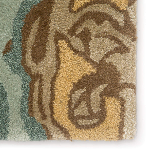 Jaipur Living Jaipur Living Floral Hand Tufted Wool Viscose Area Rug Watercolor Botanical Plush Pile RUG100569