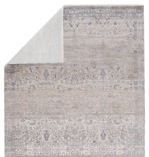 Jaipur Living Jaipur Living Amerie Polyester Oriental Area Rug Vintage Tonal Beige Gray Soft Pile 10' x 14' RUG152998