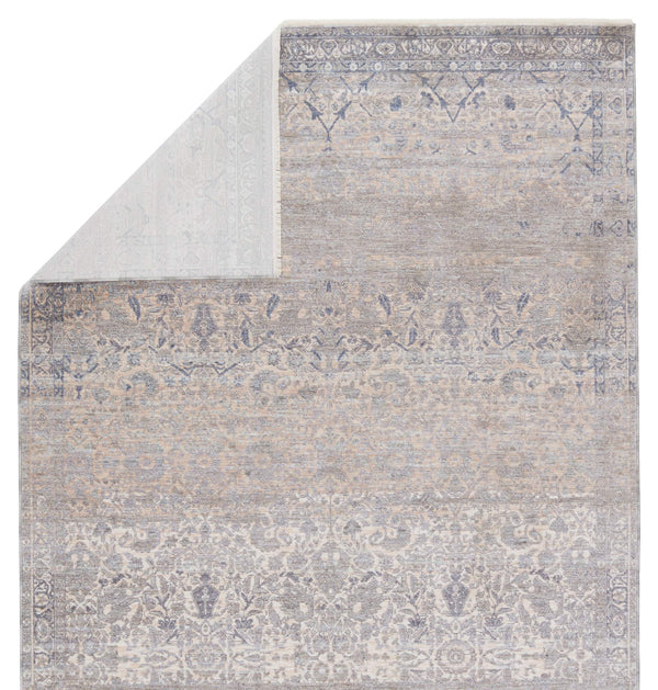 Jaipur Living Jaipur Living Amerie Polyester Oriental Area Rug Vintage Tonal Beige Gray Soft Pile 10' x 14' RUG152998