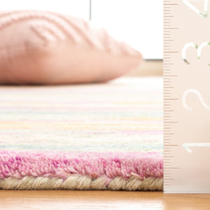 Safavieh Bellagio Handcrafted Area Rug - Vibrant Yellow And Green Abstract Design For Luxurious Living Spaces Yellow ,Green 80% Wool 20% Cotton Blg201c-28