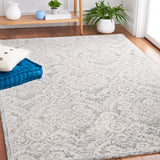 Safavieh Blossom 106 Hand Tufted Country and Floral Rug Grey / Ivory BLM106H-4