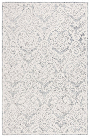 Safavieh Blossom 106 Hand Tufted Country and Floral Rug Grey / Ivory BLM106H-5