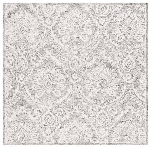 Safavieh Blossom 106 Hand Tufted Country and Floral Rug Grey / Ivory BLM106H-4