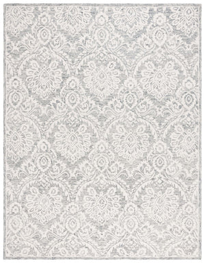 Safavieh Blossom 106 Hand Tufted Country and Floral Rug Grey / Ivory BLM106H-4