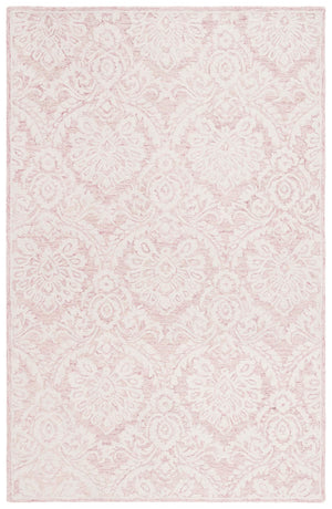 Safavieh Blossom 106 Hand Tufted Country and Floral Rug Pink / Ivory BLM106U-5