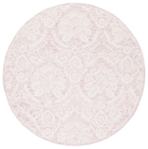 Safavieh Blossom 106 Hand Tufted Country and Floral Rug Pink / Ivory BLM106U-6R