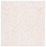 Safavieh Blossom 106 Hand Tufted Country and Floral Rug Pink / Ivory BLM106U-6SQ