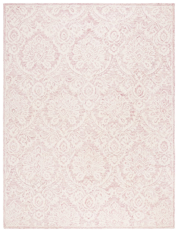 Safavieh Blossom 106 Hand Tufted Country and Floral Rug Pink / Ivory BLM106U-4