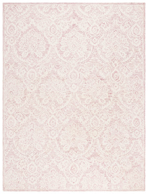 Safavieh Blossom 106 Hand Tufted Country and Floral Rug Pink / Ivory BLM106U-8