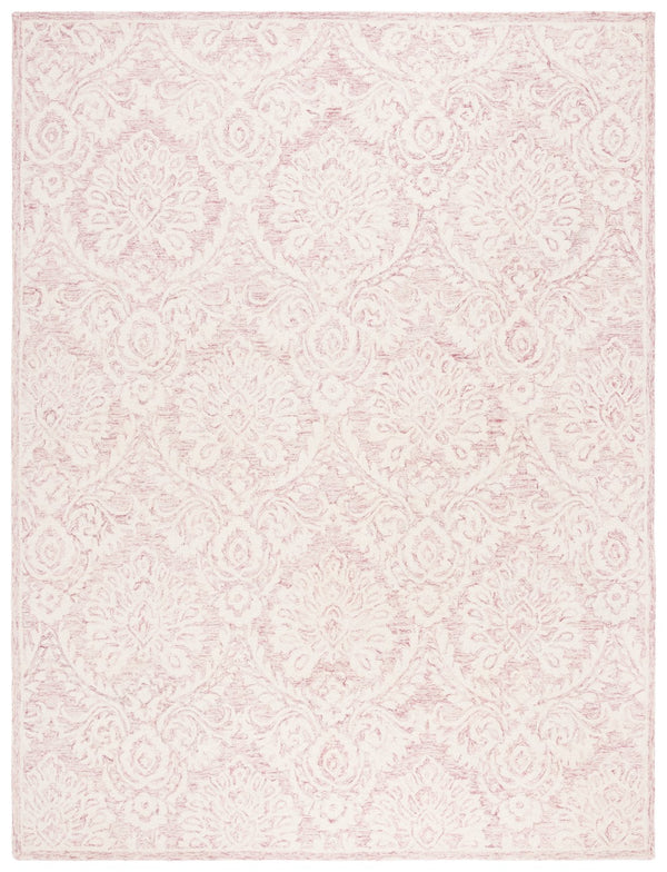Safavieh Blossom 106 Hand Tufted Country and Floral Rug Pink / Ivory BLM106U-8
