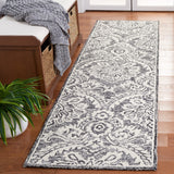 Safavieh Blossom 106 Hand Tufted Country and Floral Rug Black / Ivory BLM106Z-28