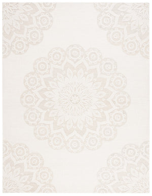 Safavieh Blossom 108 Hand Tufted Country and Floral Rug Ivory / Grey BLM108F-8