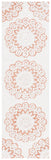 Safavieh Blossom 108 Hand Tufted Country and Floral Rug Ivory / Pink BLM108U-28