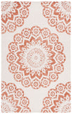 Safavieh Blossom 108 Hand Tufted Country and Floral Rug Ivory / Pink BLM108U-5