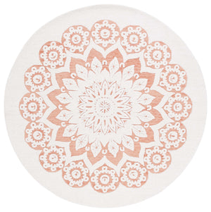 Safavieh Blossom 108 Hand Tufted Country and Floral Rug Ivory / Pink BLM108U-6R