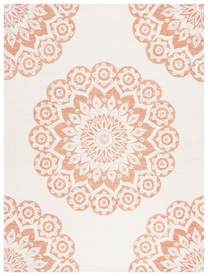 Safavieh Blossom 108 Hand Tufted Country and Floral Rug Ivory / Pink BLM108U-8