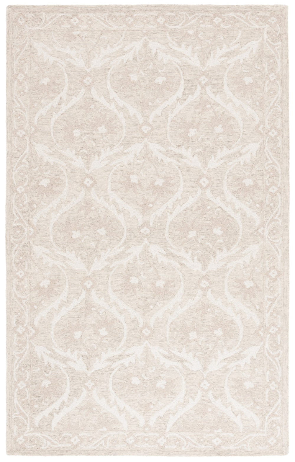 Safavieh Blossom 116b Beige Ivory Beige ,Ivory 85% Wool,15% Cotton Blm116b-9