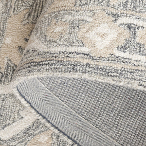 Safavieh Blossom 116f Grey Ivory Grey ,Ivory 85% Wool,15% Cotton Blm116f-5