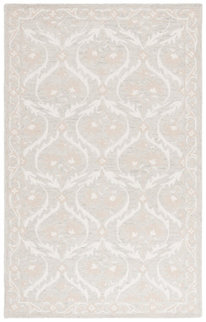Safavieh Blossom 116g Light Grey Ivory Light Grey ,Ivory 85% Wool,15% Cotton Blm116g-5