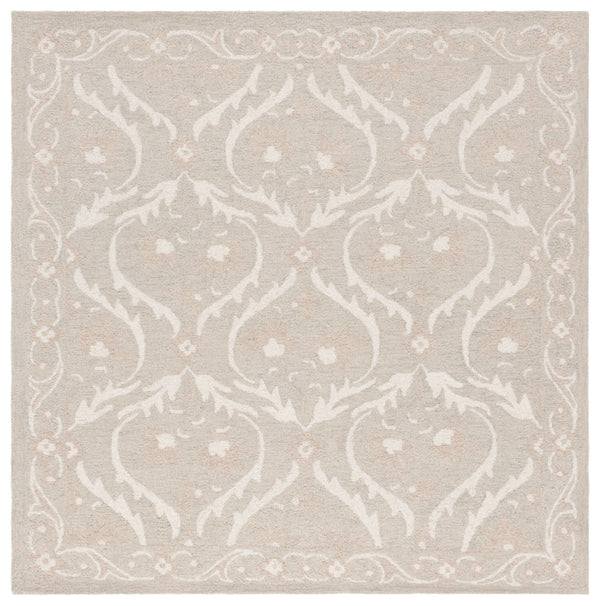Safavieh Blossom 116g Light Grey Ivory Light Grey ,Ivory 85% Wool,15% Cotton Blm116g-6
