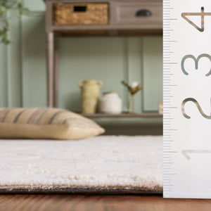 Safavieh Blossom Hand Tufted Wool Area Rug Ivory Traditional Low Pile Living Room Accent BLM401D-5