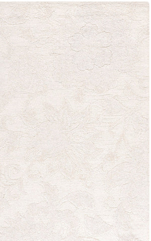 Safavieh Blossom Ivory Floral Runner Rug — Hand-Tufted Wool-Cotton Low-Pile Hallway Accent, Durable Elegance 2'-3" x 8'-0" BLM404A-28