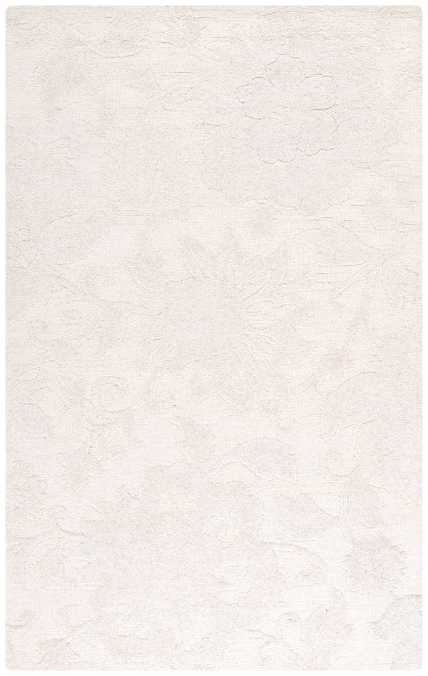 Safavieh Blossom Ivory Floral Runner Rug — Hand-Tufted Wool-Cotton Low-Pile Hallway Accent, Durable Elegance 2'-3" x 8'-0" BLM404A-28