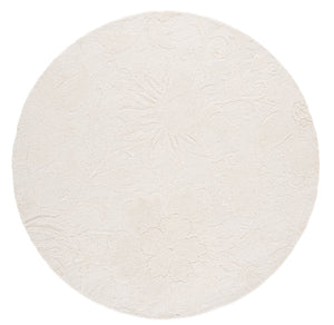 Safavieh Blossom Ivory Floral Runner Rug — Hand-Tufted Wool-Cotton Low-Pile Hallway Accent, Durable Elegance 2'-3" x 8'-0" BLM404A-28