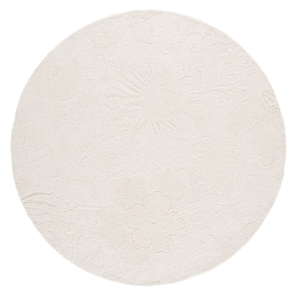 Safavieh Blossom Ivory Floral Runner Rug — Hand-Tufted Wool-Cotton Low-Pile Hallway Accent, Durable Elegance 2'-3" x 8'-0" BLM404A-28
