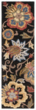 Safavieh Blossom 404 Hand Tufted Floral Rug Black / Yellow BLM404Z-28