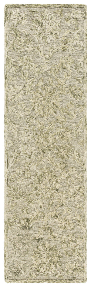 Safavieh Blossom Hand-Tufted Sage And Ivory Area Rug – 80% Wool, Botanical Floral Design For Lasting Comfort 8'-0" x 10'-0" BLM411W-8