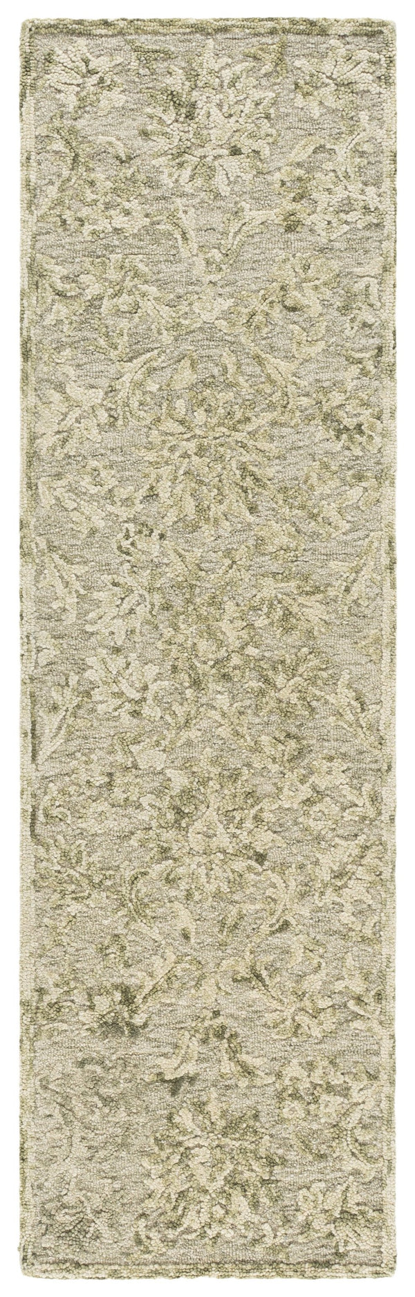 Safavieh Blossom Hand-Tufted Sage And Ivory Area Rug – 80% Wool, Botanical Floral Design For Lasting Comfort 8'-0" x 10'-0" BLM411W-8