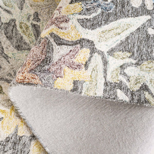 Safavieh Blossom Hand-tufted Floral Area Rug - Luxurious Wool & Cotton Blend For Elegant Home Décor Green ,Charcoal 80% Wool,20% Cotton Blm555y-28