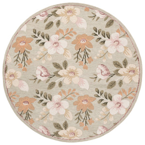 Safavieh Blossom Hand-tufted Floral Area Rug - Luxurious Wool & Cotton Blend For Timeless Elegance In Any Room Sage ,Ivory 80% Wool,20% Cotton Blm571w-28